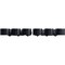 Ekena Millwork Premium 1/2" Barn Door Flat Track Extension Hardware for 1 3/4" Door, Dark Gray GB60014EDG - alternate 2